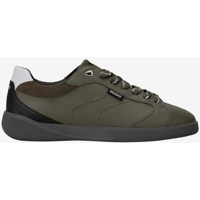HUGO Riven Tennis Cupsole Sneaker khaki - 42 male HUGO Riven Tennis Cupsole Sneaker khaki - 42 male