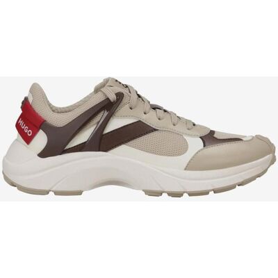 HUGO GO2 Mesh Damen Schuhe beige weiß braun - 41 female HUGO GO2 Mesh Damen Schuhe beige weiß braun - 41 female