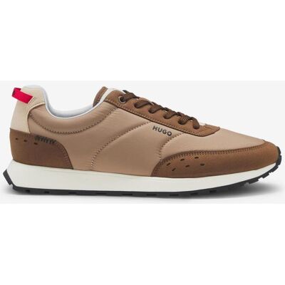 HUGO Icelin Sneaker beige/braun - 43 male HUGO Icelin Sneaker beige/braun - 43 male