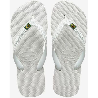 Havaianas Brasil Flip-Flops weiß - 43-44 male Havaianas Brasil Flip-Flops weiß - 43-44 male