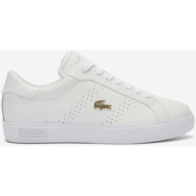 Lacoste Powercourt 2.0 Damen Sneaker schneeweiß - 37.5 female Lacoste Powercourt 2.0 Damen Sneaker schneeweiß - 37.5 female