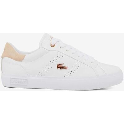 Lacoste Powercourt 2.0 Damen Sneaker weiß/beige - 40 female Lacoste Powercourt 2.0 Damen Sneaker weiß/beige - 40 female