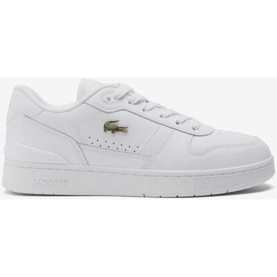 Lacoste T-Clip Set Crocodile Sneaker weiß rein Damen - 37.5 female Lacoste T-Clip Set Crocodile Sneaker weiß rein Damen - 37.5 female