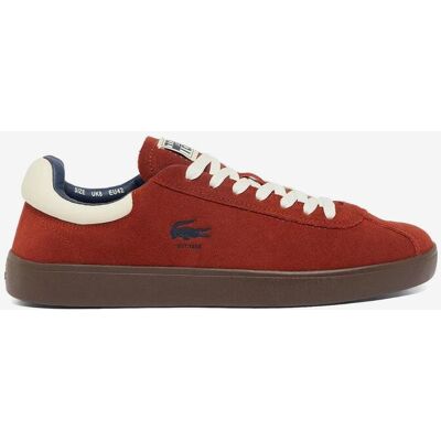 Lacoste Baseshot Suede Colour Sneaker rot/weiß - 42.5 male Lacoste Baseshot Suede Colour Sneaker rot/weiß - 42.5 male