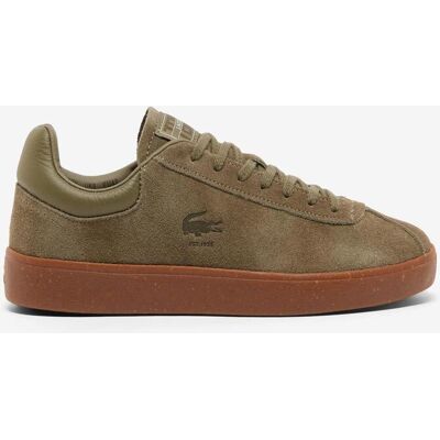 Lacoste Baseshot Suede Schuhe grün braun - 44.5 male Lacoste Baseshot Suede Schuhe grün braun - 44.5 male
