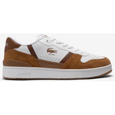 Lacoste T-Clip Set Color Sneaker weiß/braun - 40.5 male Lacoste T-Clip Set Color Sneaker weiß/braun - 40.5 male
