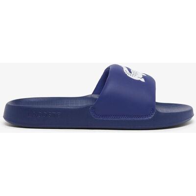 Lacoste Serve Slides 1.0 Badesandalen marineblau weiß - 39.5 male Lacoste Serve Slides 1.0 Badesandalen marineblau weiß - 39.5 male