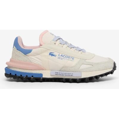 Lacoste Elite Active Retro Damen Schuhe beige blau rosa - 40 female Lacoste Elite Active Retro Damen Schuhe beige blau rosa - 40 female