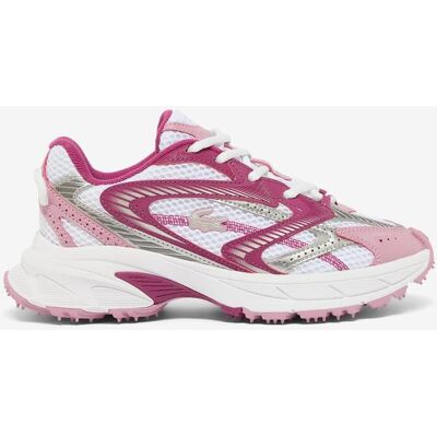 Lacoste L003 Neo Shot Damen Schuhe rosa weiß silberfarben - 37.5 female Lacoste L003 Neo Shot Damen Schuhe rosa weiß silberfarben - 37.5 female