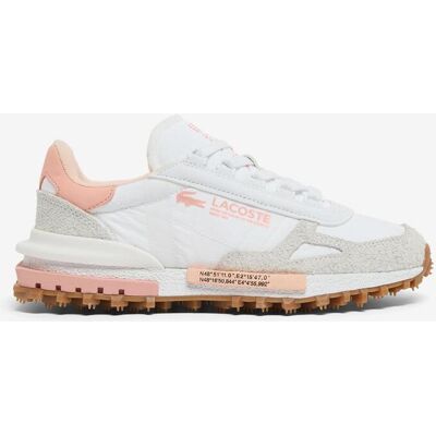 Lacoste Elite Active Damen Schuhe weiß grau rosa - 37.5 female Lacoste Elite Active Damen Schuhe weiß grau rosa - 37.5 female