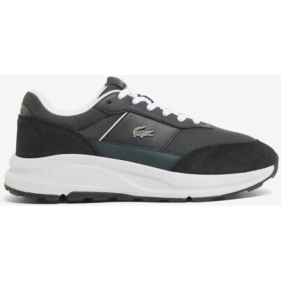 Lacoste Run Set Schuhe schwarz grau - 42.5 male Lacoste Run Set Schuhe schwarz grau - 42.5 male