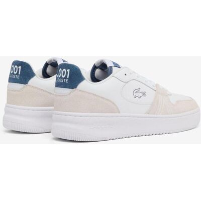 Lacoste L001 Set Leather Schuhe weiß beige blau - 40.5 male Lacoste L001 Set Leather Schuhe weiß beige blau - 40.5 male