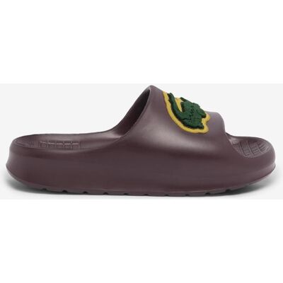 Lacoste Serve Slide 2.0 Damen Badesandalen braun/grün - 37 female Lacoste Serve Slide 2.0 Damen Badesandalen braun/grün - 37 female