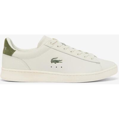 Lacoste Carnaby Set Leather Schuhe weiß/beige - 40.5 male Lacoste Carnaby Set Leather Schuhe weiß/beige - 40.5 male