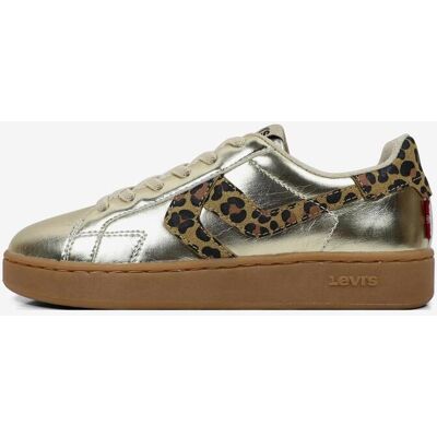 Levis Levi's Swift Jr Schuhe gold leopard - 38 unisex Levis Levi's Swift Jr Schuhe gold leopard - 38 unisex