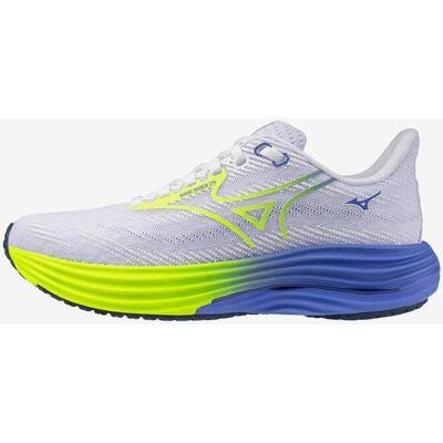 Mizuno Wave Rider 29 Damen Schuhe weiß gelb blau - 38.5 female Mizuno Wave Rider 29 Damen Schuhe weiß gelb blau - 38.5 female