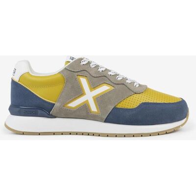Munich Dash Premium Schuhe gelb blau beige - 43 male Munich Dash Premium Schuhe gelb blau beige - 43 male