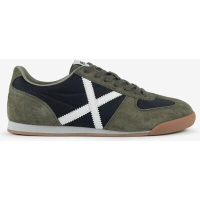Munich Stereo grün oliv/dunkelblau/weiß/hellbraun Schuhe - 43 unisex Munich Stereo grün oliv/dunkelblau/weiß/hellbraun Schuhe - 43 unisex