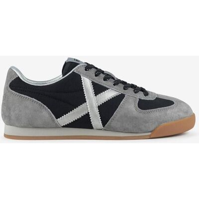Munich Stereo Damen Sneaker grau/schwarz - 40 female Munich Stereo Damen Sneaker grau/schwarz - 40 female