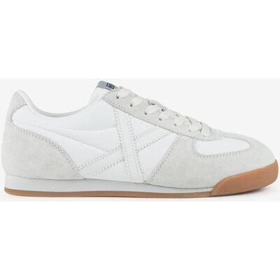 Munich Stereo Damen Sneaker weiß hellgrau braun - 38 female Munich Stereo Damen Sneaker weiß hellgrau braun - 38 female