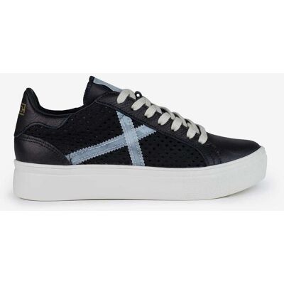 Munich Rete Sky Damen Sneaker schwarz/weiß/blau - 36 female Munich Rete Sky Damen Sneaker schwarz/weiß/blau - 36 female