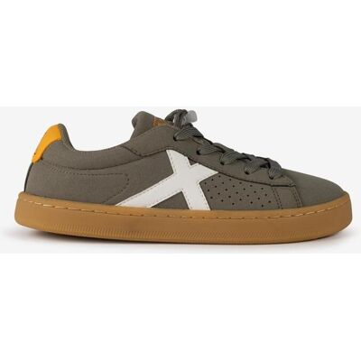 Munich Mini Open Kinder Sneaker grau/beige/weiß/mosterd - 38 unisex Munich Mini Open Kinder Sneaker grau/beige/weiß/mosterd - 38 unisex