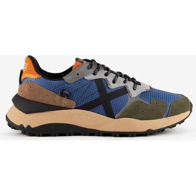 Munich Shibuya Sneaker blau braun grau orange - 43 unisex Munich Shibuya Sneaker blau braun grau orange - 43 unisex