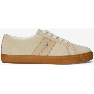 Ralph Lauren Janson II Damen Schuhe Wildleder Leder beige - 38 female Ralph Lauren Janson II Damen Schuhe Wildleder Leder beige - 38 female