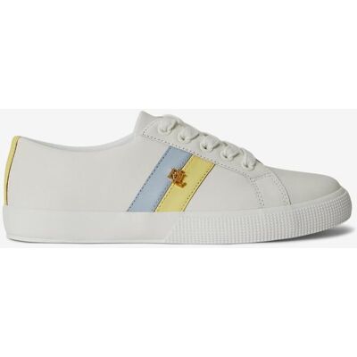 Ralph Lauren Janson II Damen Schuhe weiß blau gelb - 37 female Ralph Lauren Janson II Damen Schuhe weiß blau gelb - 37 female