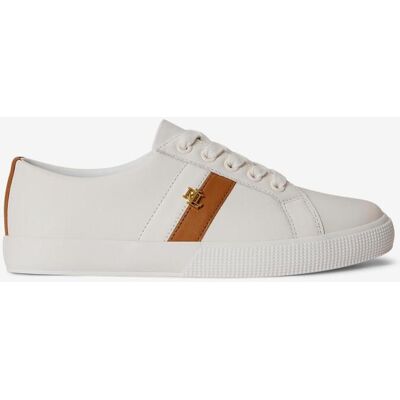 Ralph Lauren Janson II Damen Schuhe weiß braun - 40 female Ralph Lauren Janson II Damen Schuhe weiß braun - 40 female