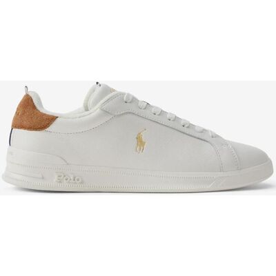 Ralph Lauren Heritage Court Rib Schuhe weiß braun - 40 male Ralph Lauren Heritage Court Rib Schuhe weiß braun - 40 male