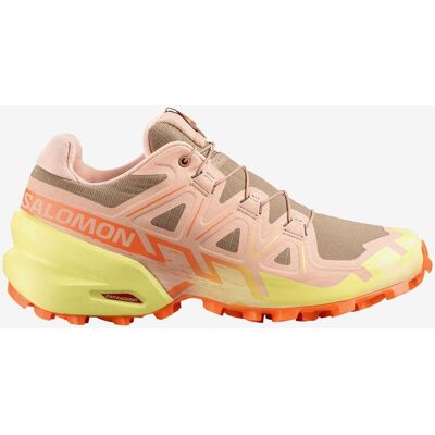 Salomon Speedcross 6 Damen Schuhe hellrosa orange gelb - 36 female Salomon Speedcross 6 Damen Schuhe hellrosa orange gelb - 36 female