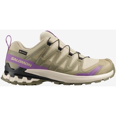 Salomon XA PRO 3D v9 GORE-TEX Damen Schuhe beige grün khaki violett - 42 female Salomon XA PRO 3D v9 GORE-TEX Damen Schuhe beige grün khaki violett - 42 female