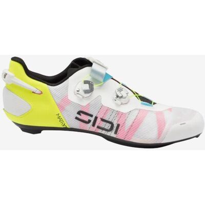 Sidi Wire 3 Schuhe weiß rosa gelb - 39 male Sidi Wire 3 Schuhe weiß rosa gelb - 39 male