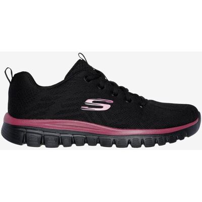 Skechers Graceful - Get Connected Damen Schuhe schwarz lila - 36.5 female Skechers Graceful - Get Connected Damen Schuhe schwarz lila - 36.5 female