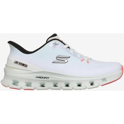 Skechers Arch Fit Glide-Step Pro Slip-Ins Damen Schuhe weiß orange - 38.5 female Skechers Arch Fit Glide-Step Pro Slip-Ins Damen Schuhe weiß orange - 38.5 female