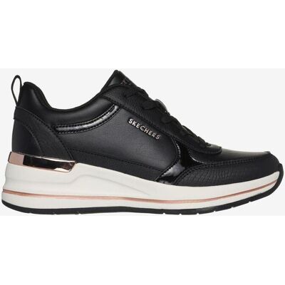 Skechers Billion 2 Fine Shine Damen Sneaker schwarz - 38.5 female Skechers Billion 2 Fine Shine Damen Sneaker schwarz - 38.5 female