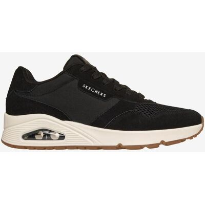 Skechers Street UNO Vintage Air Laufschuhe schwarz weiß creme Gummi - 44 male Skechers Street UNO Vintage Air Laufschuhe schwarz weiß creme Gummi - 44 male