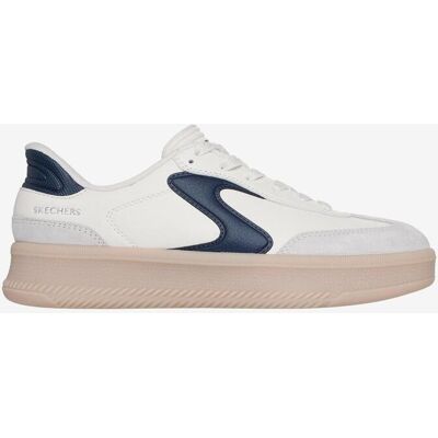 Skechers Hotshot HI Lifted Luxe Damen Sneaker weiß marineblau beige - 38.5 female Skechers Hotshot HI Lifted Luxe Damen Sneaker weiß marineblau beige - 38.5 female