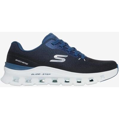 Skechers Glide-Step Pro Waverra Slip-On Schuhe blau schwarz - 46 male Skechers Glide-Step Pro Waverra Slip-On Schuhe blau schwarz - 46 male