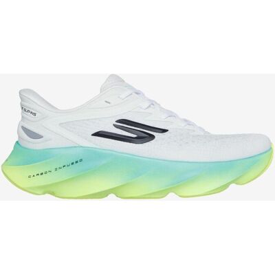 Skechers Aero Burst Slip-Ins weiß blau gelb Sneaker - 42.5 male Skechers Aero Burst Slip-Ins weiß blau gelb Sneaker - 42.5 male