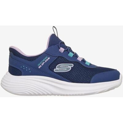 Skechers Bounder Pro Slip-Ins Mädchen Sneaker marineblau/lila - 34 female Skechers Bounder Pro Slip-Ins Mädchen Sneaker marineblau/lila - 34 female