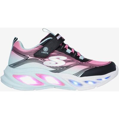 Skechers COSMIC GLOW Mädchen Schuhe schwarz rosa blau - 34 female Skechers COSMIC GLOW Mädchen Schuhe schwarz rosa blau - 34 female