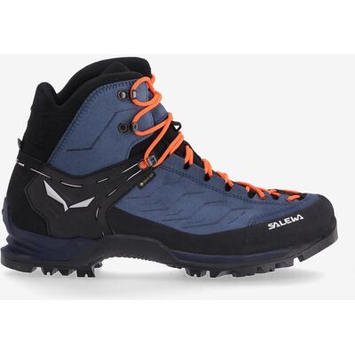 Salewa MTN Trainer Mid GORE-TEX Wanderschuhe blau/schwarz/orange - 43 male Salewa MTN Trainer Mid GORE-TEX Wanderschuhe blau/schwarz/orange - 43 male