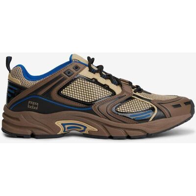 Tommy Hilfiger Tommy Jeans Archive97 Sneaker braun/beige/blau - 40 male Tommy Hilfiger Tommy Jeans Archive97 Sneaker braun/beige/blau - 40 male