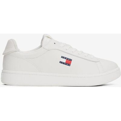 Tommy Hilfiger Tommy Jeans Archive Court Damen Schuhe reinweiß - 39 female Tommy Hilfiger Tommy Jeans Archive Court Damen Schuhe reinweiß - 39 female