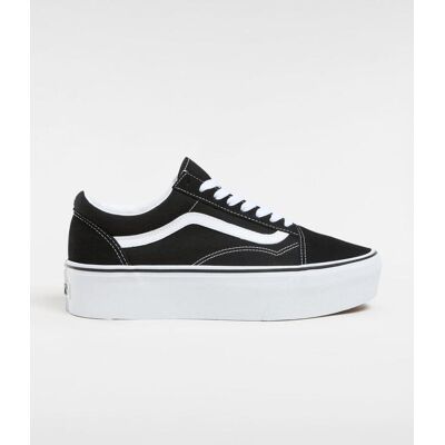 Vans Old Skool Stackform Damen Sneaker schwarz weiß - 42 female Vans Old Skool Stackform Damen Sneaker schwarz weiß - 42 female