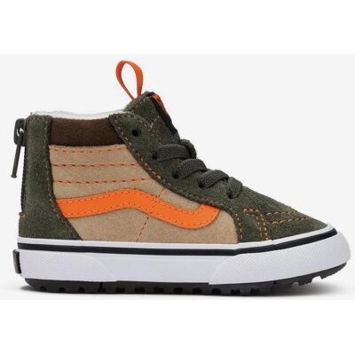 Vans MTE SK8-Hi Zip Baby Sneaker grün/braun/orange - 23.5 unisex Vans MTE SK8-Hi Zip Baby Sneaker grün/braun/orange - 23.5 unisex