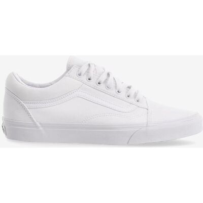 Vans Old Skool Sneaker weiß glänzend - 39 male Vans Old Skool Sneaker weiß glänzend - 39 male