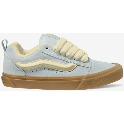 Vans Knu-Skool Damen Sneaker hellblau/gelb/braun - 36 female Vans Knu-Skool Damen Sneaker hellblau/gelb/braun - 36 female